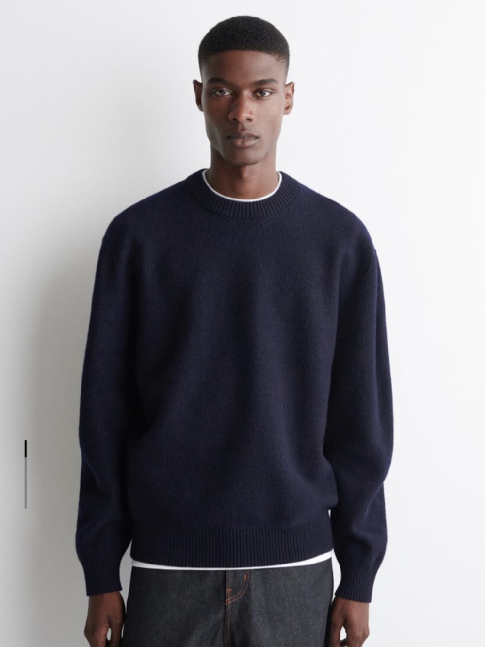COS Dark Navy Sweater